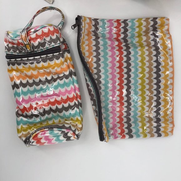 White and Orange Striped Messenger Baby Bag | New With Tags - Picture 6 of 8